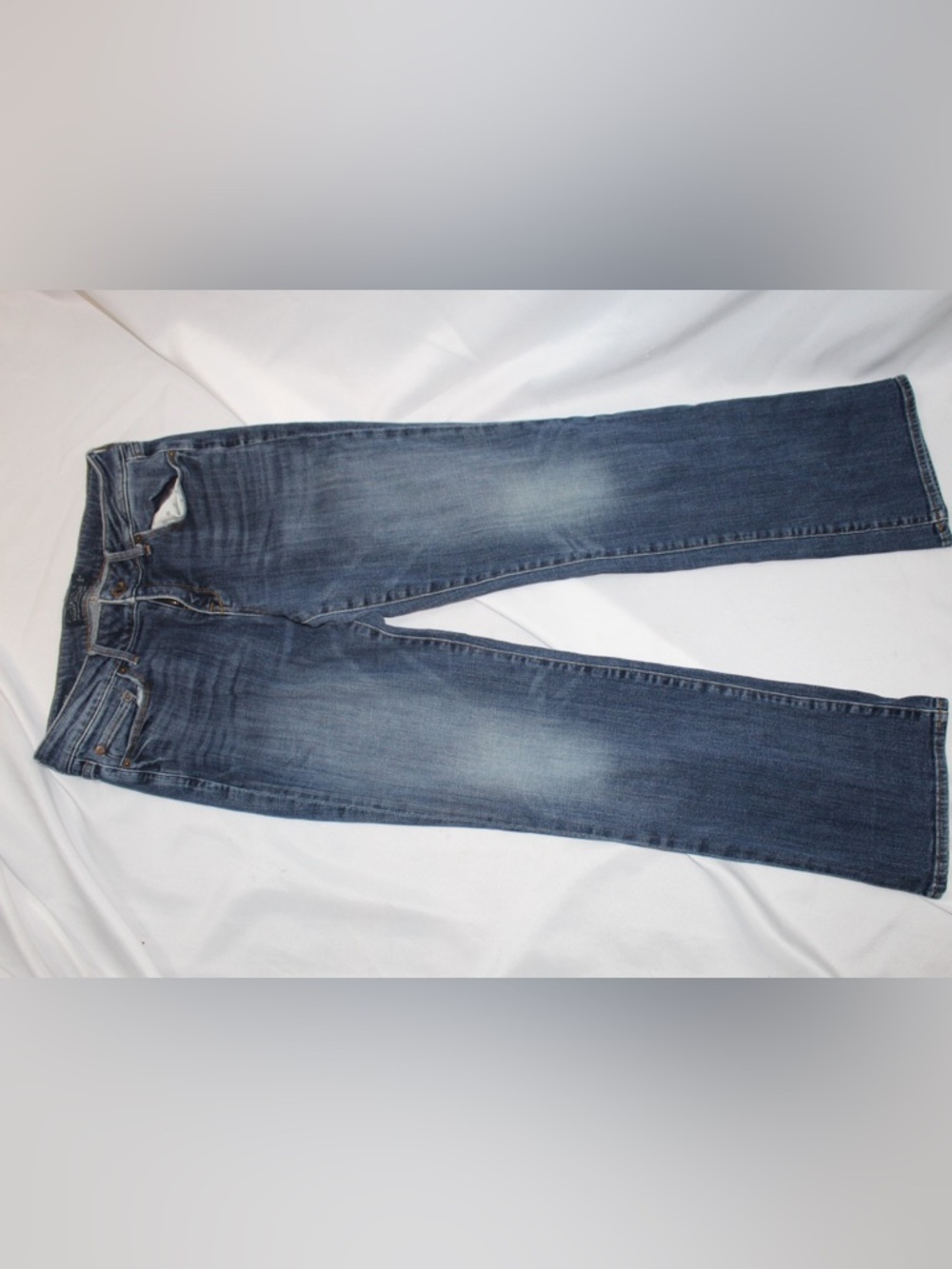 Lucky Brand Jeans Womens 8/29 Blue Denim Regular Fit Lolita Boot Dark Wash